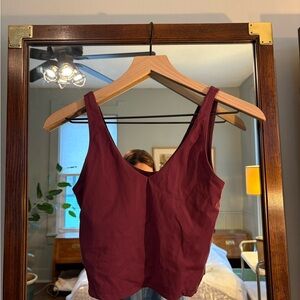 lululemon athletica Burgundy Tank Top